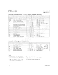 IRFL4105 Datenblatt Seite 2