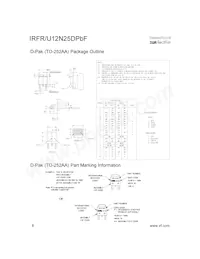 IRFR12N25DTRPBF Datasheet Pagina 8