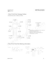 IRFR5305CPBF數據表 頁面 9