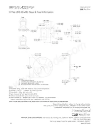 IRFS4228TRLPBF數據表 頁面 10