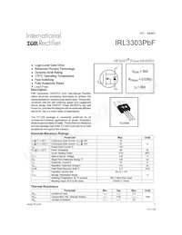 IRL3303PBF Datasheet Cover
