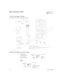 IRL3303STRLPBF Datasheet Page 8