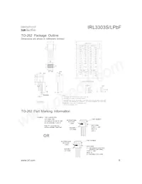 IRL3303STRLPBF數據表 頁面 9