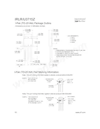 IRLR3715ZTRRPBF數據表 頁面 10