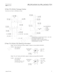 IRLR4343-701PBF數據表 頁面 7