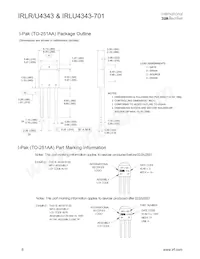 IRLR4343-701PBF數據表 頁面 8