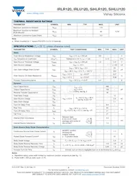 IRLU120PBF Datasheet Pagina 2