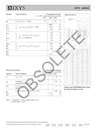 IXFE44N60 Datenblatt Seite 2