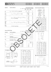 IXFX14N100 Datenblatt Seite 2