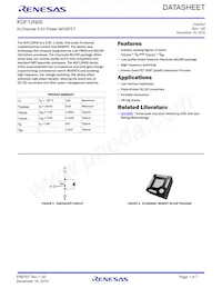 KGF12N05-400-SP Datasheet Cover