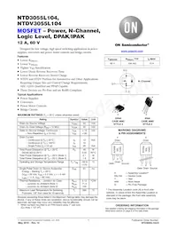 NTDV3055L104-1G Datasheet Copertura