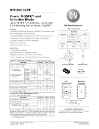 NTHD3133PFT3G Datenblatt Cover