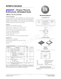 NTMFS10N3D2C數據表 封面