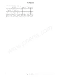 NTMFS4823NT3G Datasheet Pagina 2