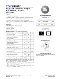 NTMFS4H01NFT1G Datasheet Copertura