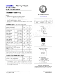 NTMTS0D7N04CTXG Datenblatt Cover