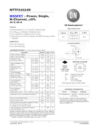 NTTFS4824NTWG Datasheet Copertura