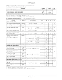 NTTFS4824NTWG Datasheet Pagina 2