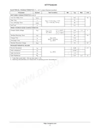 NTTFS4824NTWG Datasheet Pagina 3