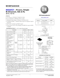 NVMFS4C05NWFT3G Datasheet Copertura