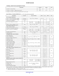 NVMFS4C05NWFT3G Datasheet Pagina 2