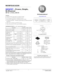 NVMFS5C426NWFT3G Datasheet Copertura