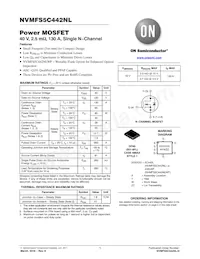 NVMFS5C442NLWFAFT3G Datenblatt Cover