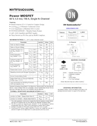 NVTFS5C658NLWFTAG Datasheet Copertura