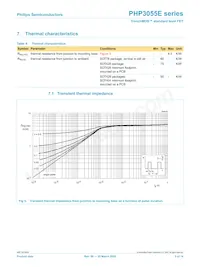 PHP3055E Datasheet Pagina 5