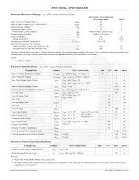 RFP14N05L Datasheet Pagina 3