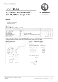 SCH1434-TL-H Datasheet Copertura