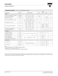 SI2305DS-T1-E3 Datasheet Page 2