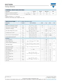 SIS778DN-T1-GE3 Datasheet Pagina 2