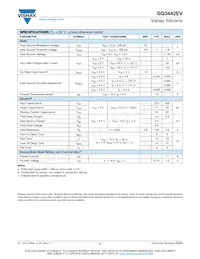 SQ3442EV-T1-GE3 Datasheet Page 2