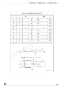 STQ3NK50ZR-AP Datasheet Pagina 9