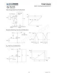 TSM10N60CZ C0數據表 頁面 3