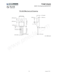 TSM10N60CZ C0數據表 頁面 7