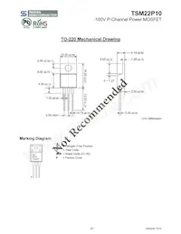 TSM22P10CZ C0G Datasheet Page 5