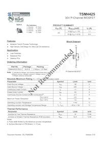 TSM4425CS RLG Datenblatt Cover