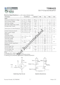 TSM4425CS RLG Datenblatt Seite 2