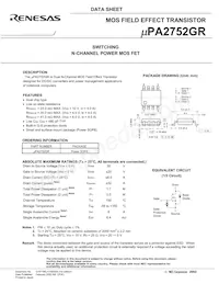 UPA2752GR-E1-AT Datasheet Pagina 3