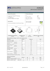 AON6226 Datenblatt Cover