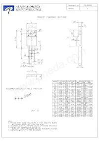 AOTF11S60數據表 封面