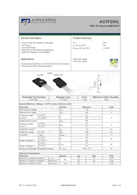 AOTF290L Datenblatt Cover