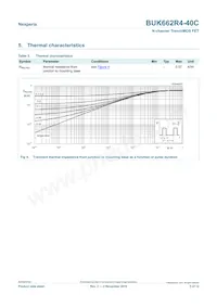 BUK662R4-40C Datasheet Pagina 5