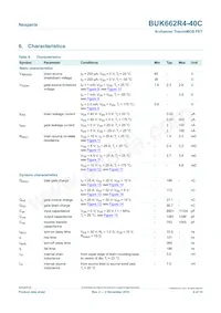 BUK662R4-40C Datasheet Pagina 6