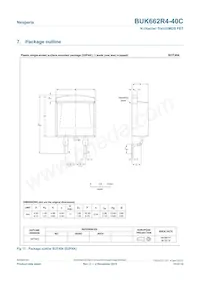 BUK662R4-40C數據表 頁面 10