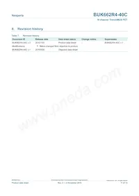 BUK662R4-40C Datasheet Pagina 11