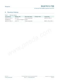 BUK7613-75B Datasheet Pagina 10