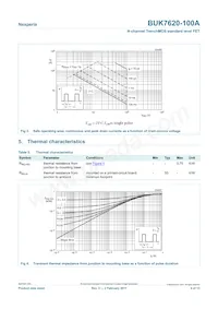 BUK7620-100A Datasheet Page 4
